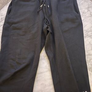 Fear of God Black Sweatpants with Elastic Waistband